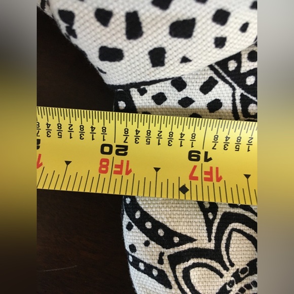 Norton McNaughton-Size 10-Black and White Lined Floral Blazer- - Picture 16 of 16